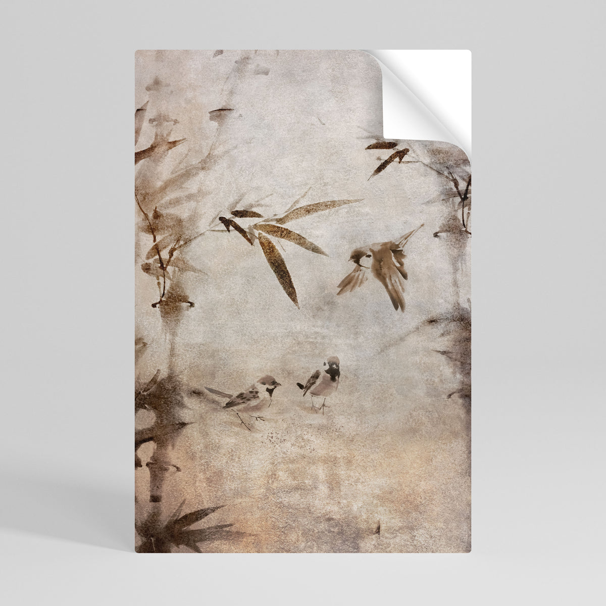 SPARROW BLISS Poster Verticale Adesivo