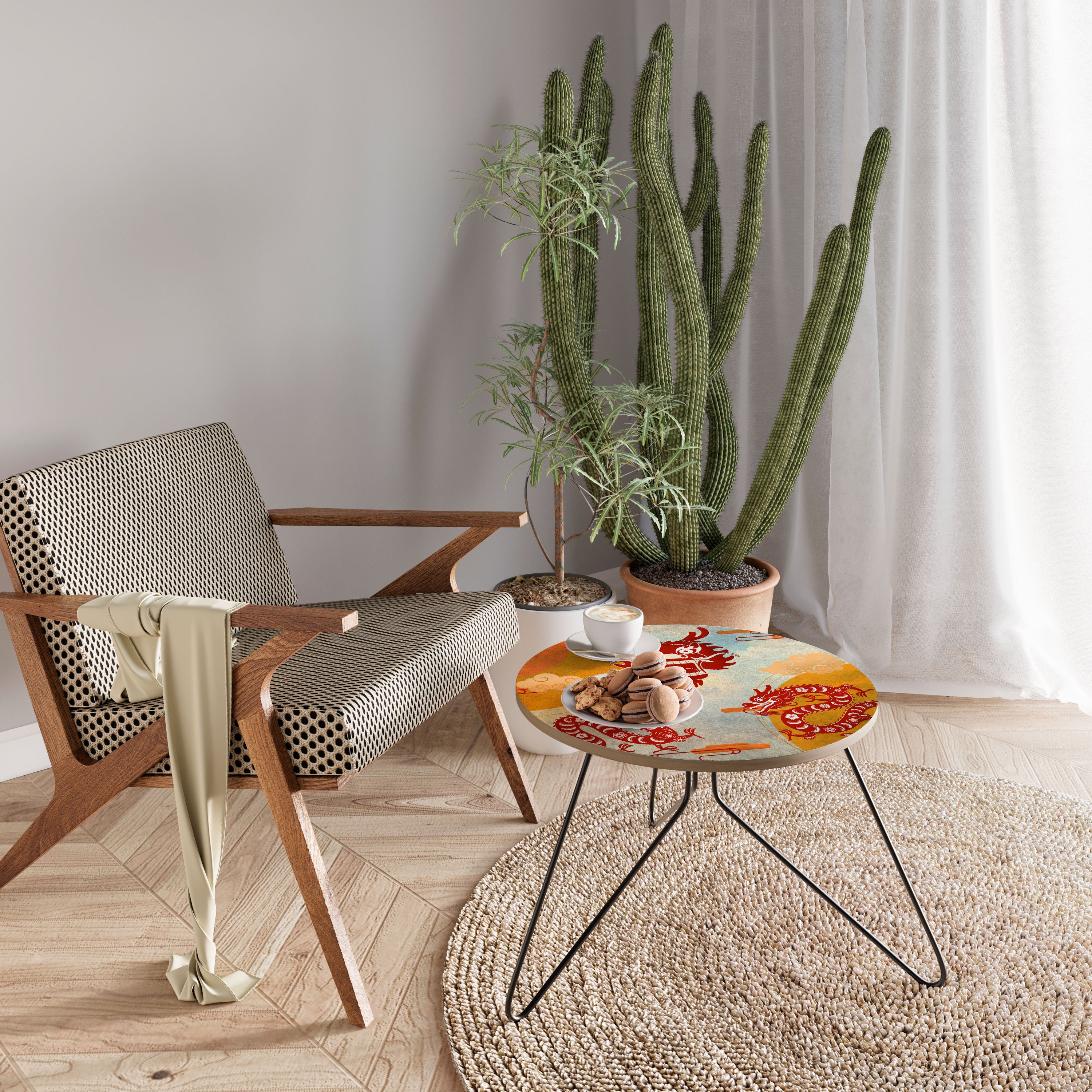 MYSTICAL DRAGON Τραπεζάκι σαλονιού