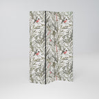 BULLFINCH SONG 3-Panel Room Divider