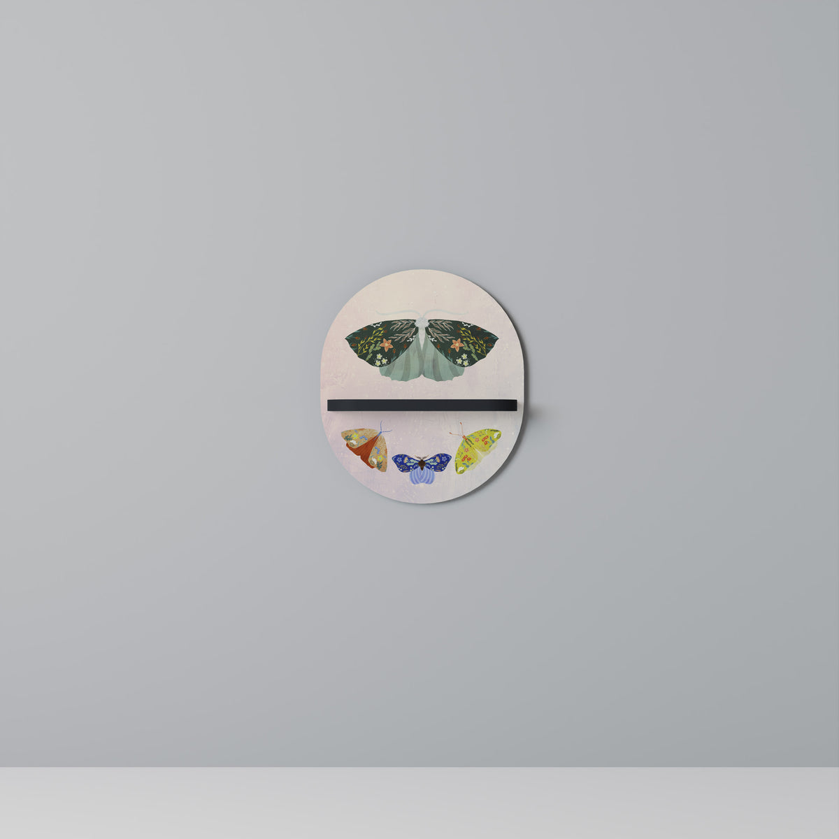 MOTH INTO THE LIGHT Estante Artístico