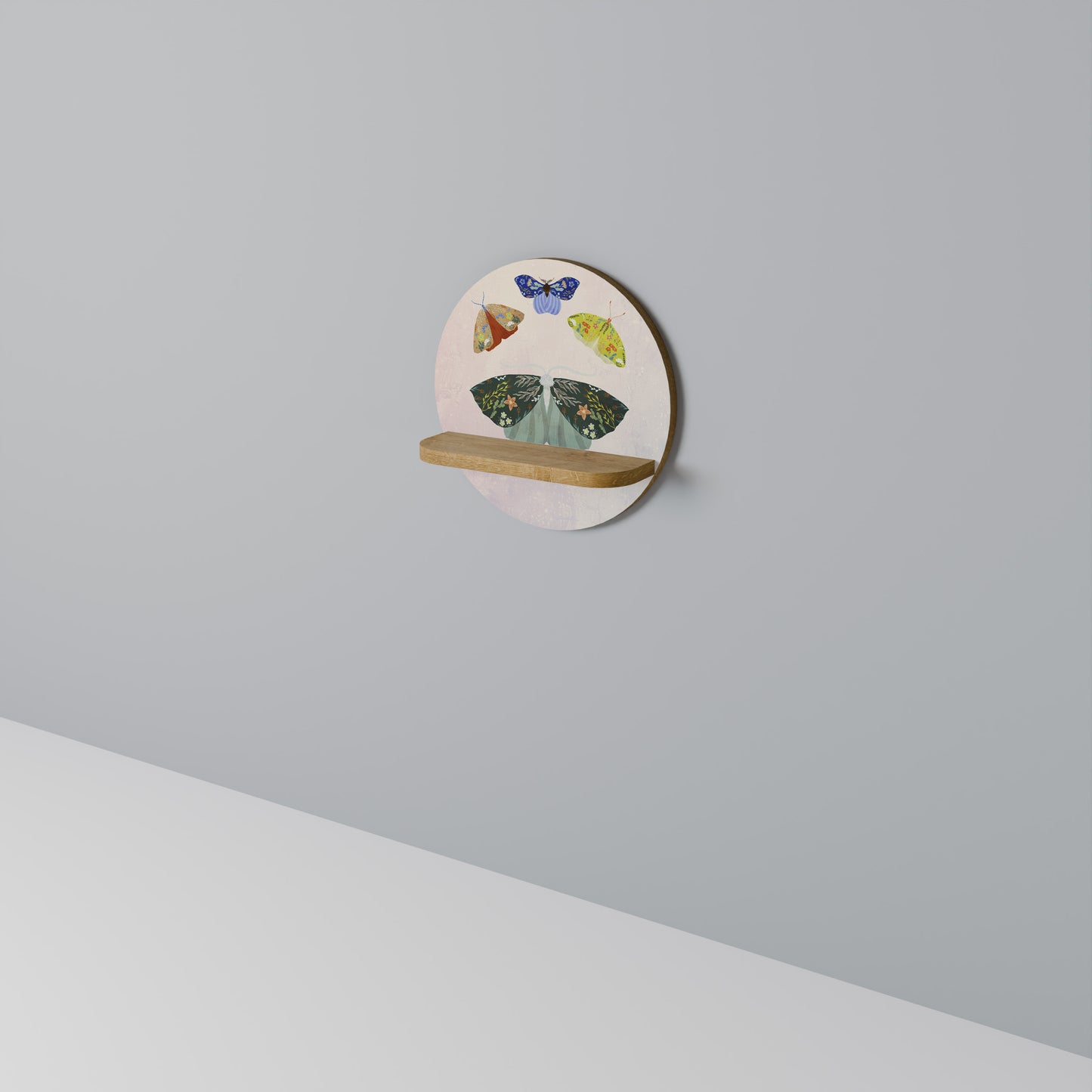 MOTH INTO THE LIGHT Art Shelf