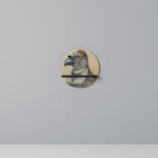 FEATHERED FASHIONISTA Decorative Art Shelf