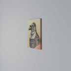 FEATHERED FASHIONISTA Quadro em tela vertical