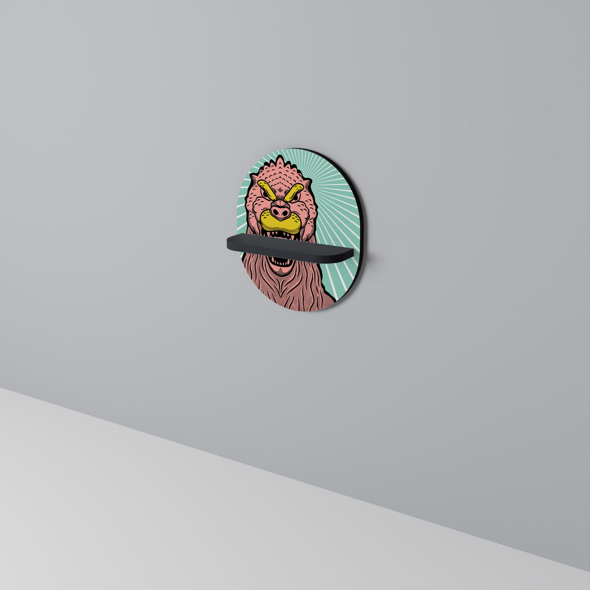 GODZILLA WELCOME Estante Artístico