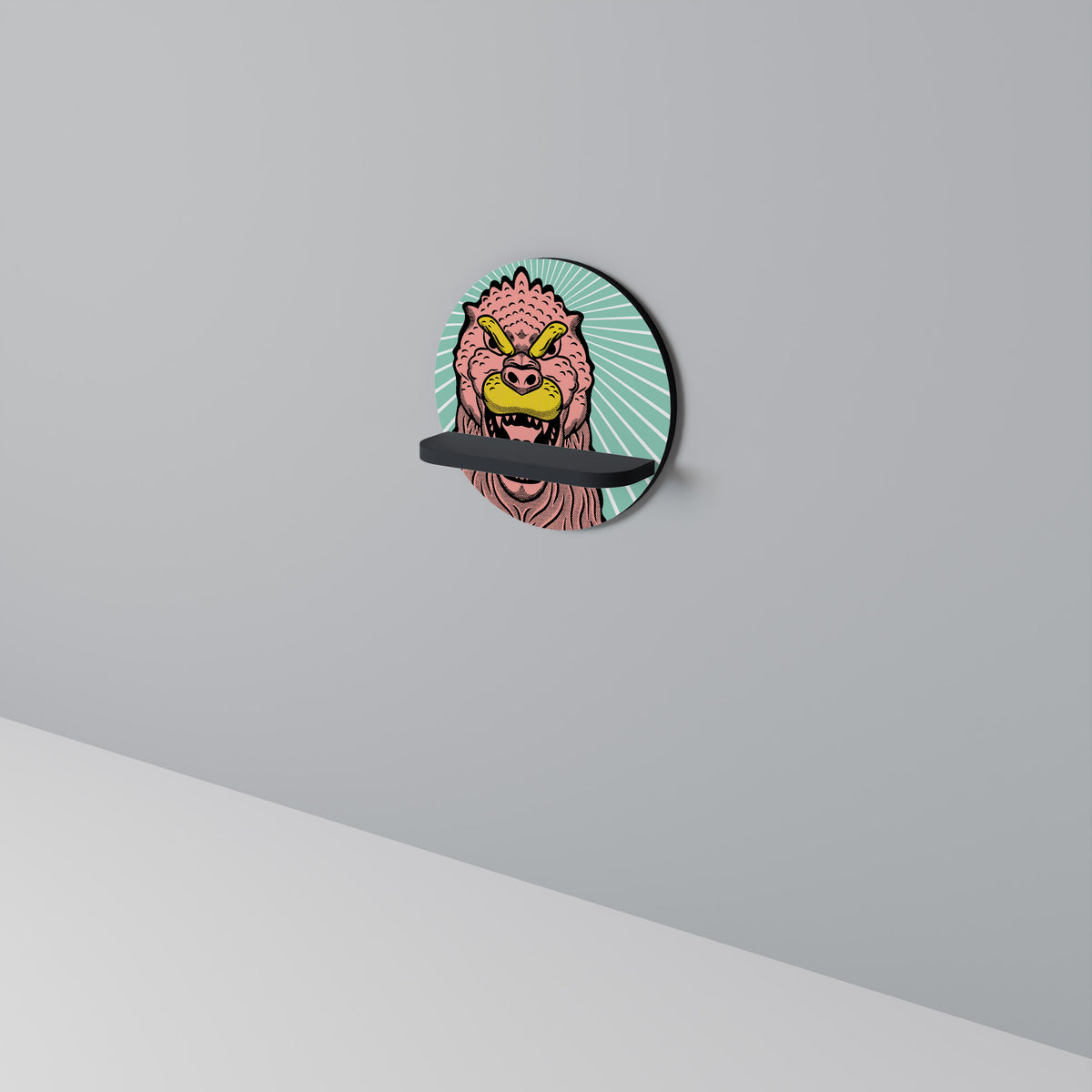 GODZILLA WELCOME Estante Artístico