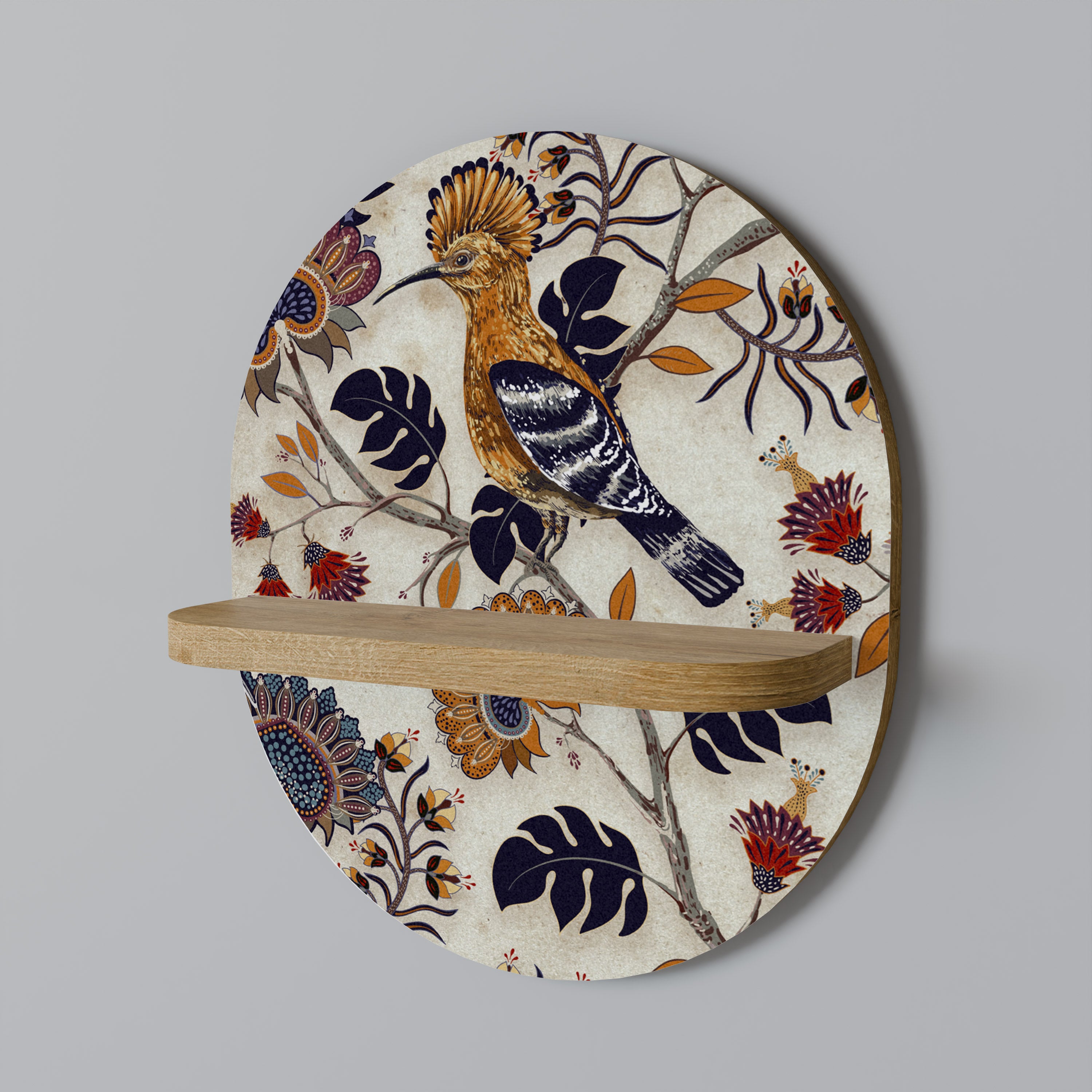 EMINENT HOOPOE Decorative Art Shelf