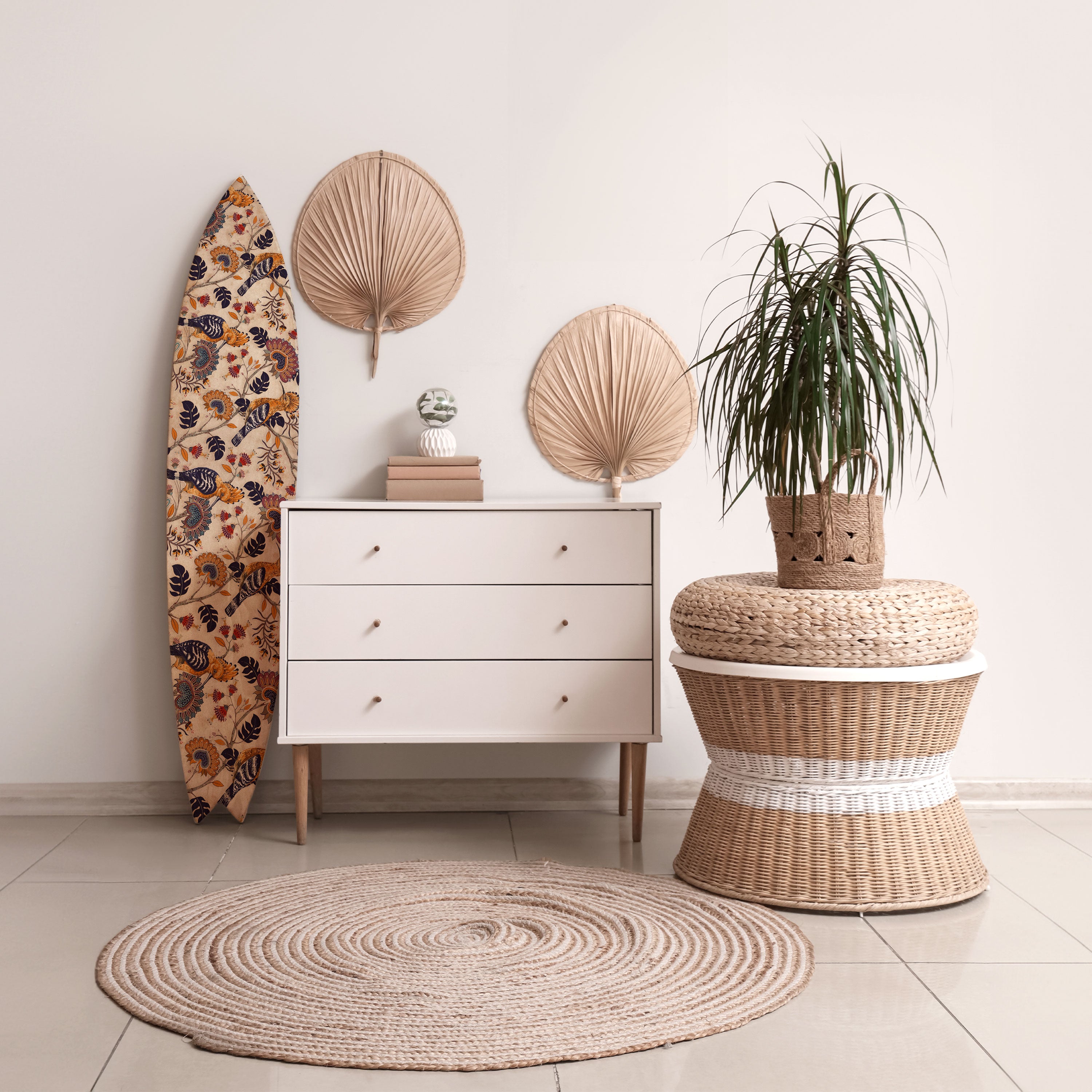 EMINENT HOOPOE Deko-Surfboard