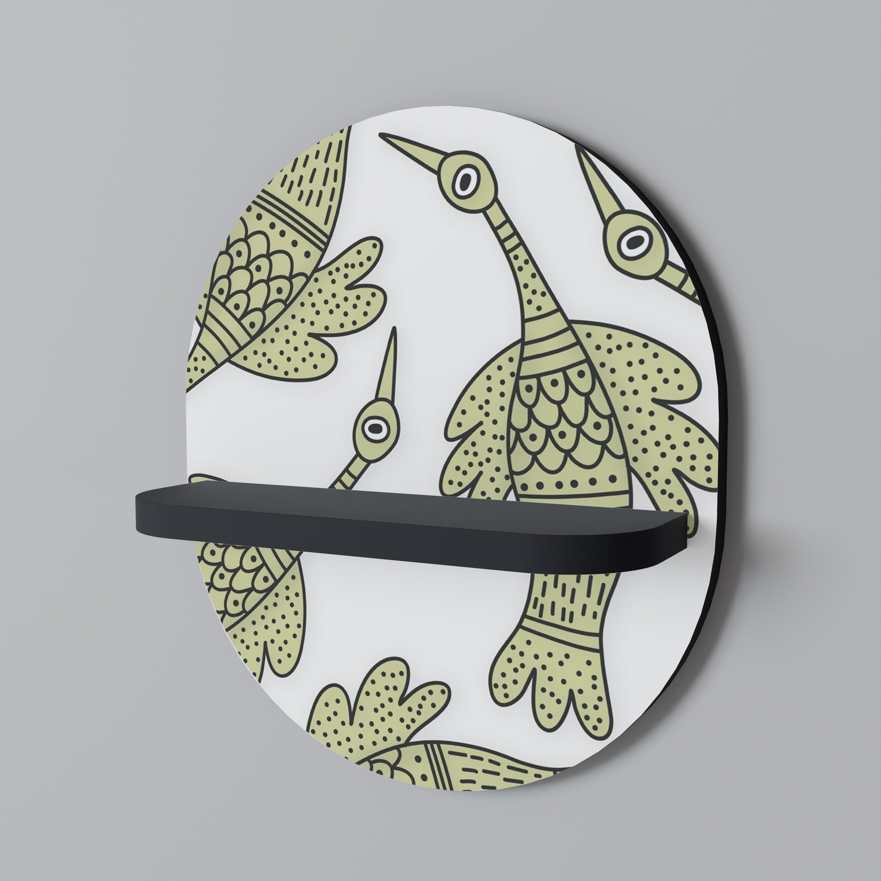 SEEDLING SONGBIRD Decorative Art Shelf