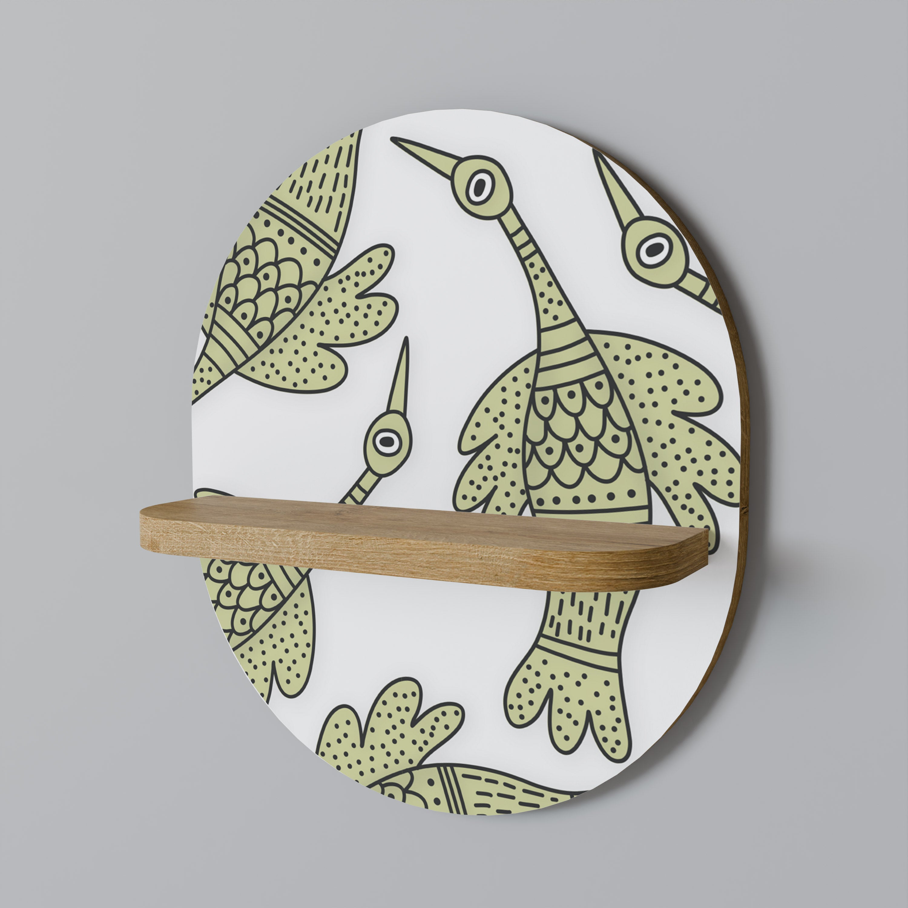 SEEDLING SONGBIRD Decorative Art Shelf