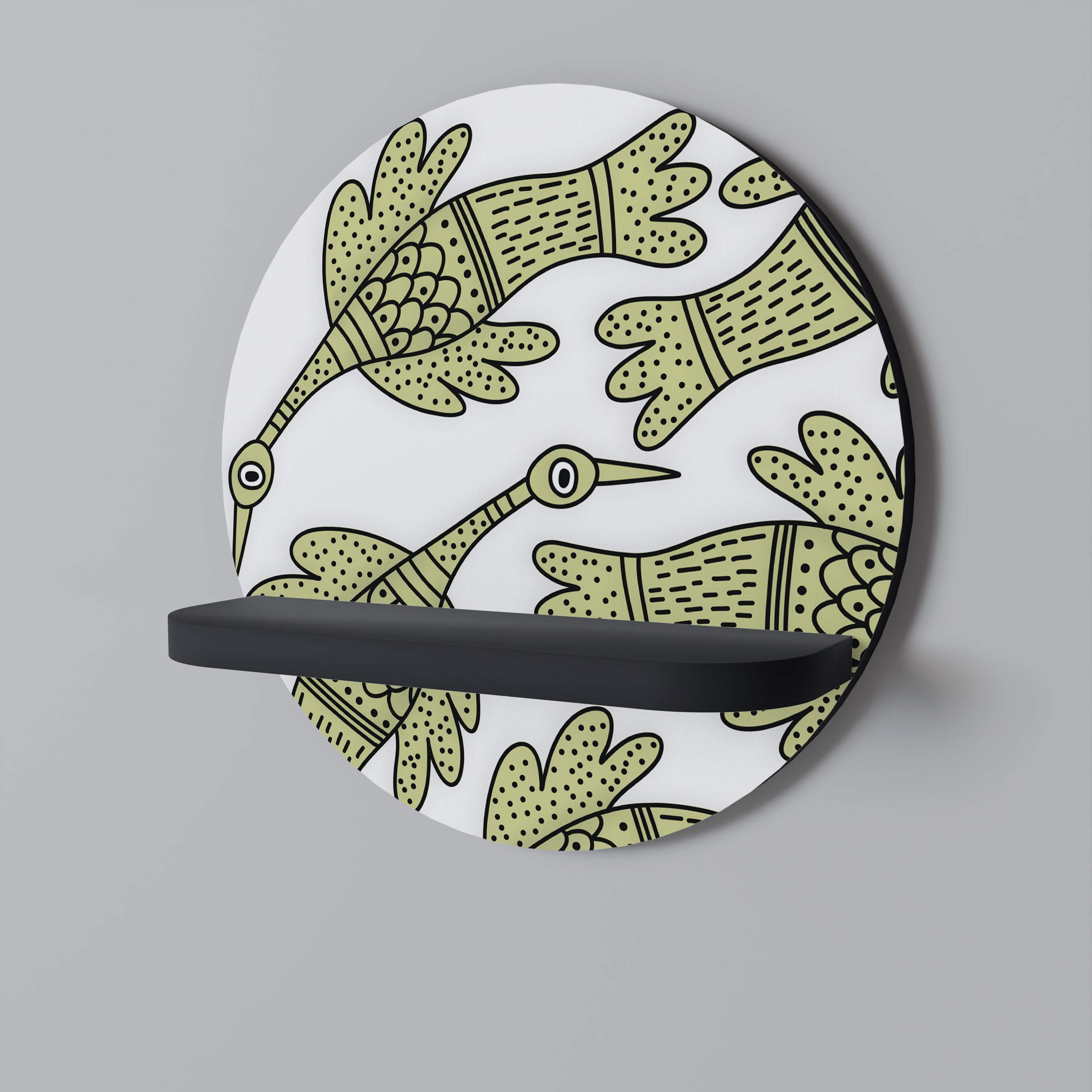 SEEDLING SONGBIRD Decorative Art Shelf