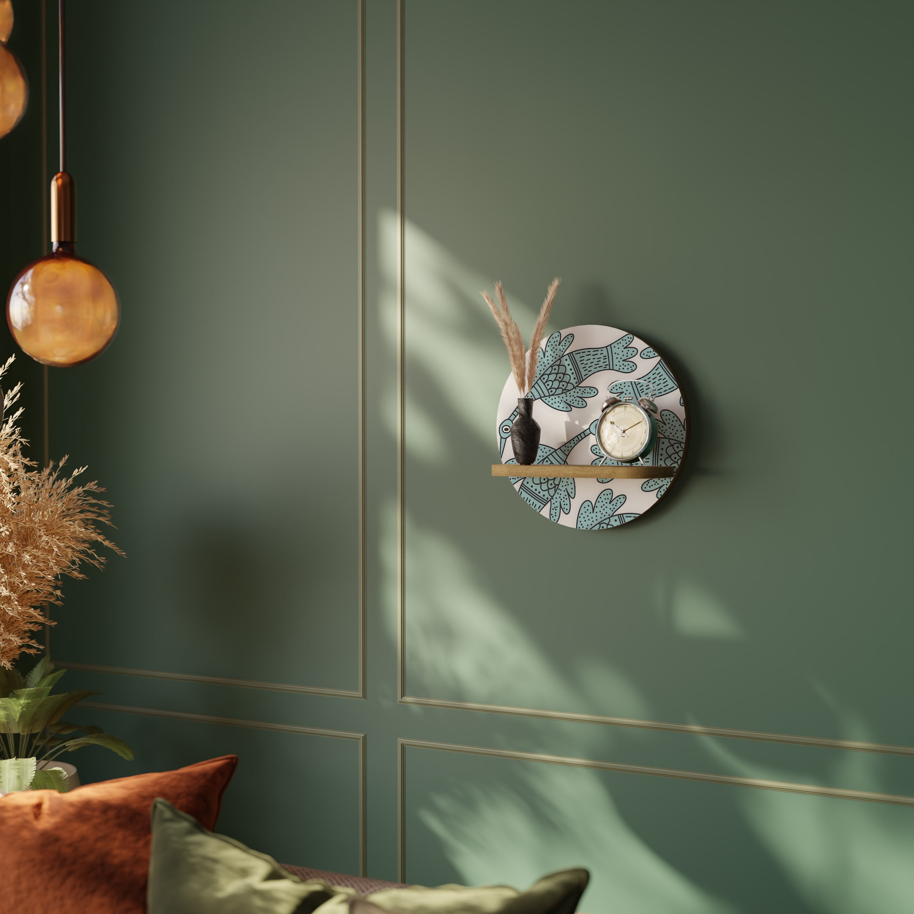 WATERSPOUT SONGIBIRD Decorative Art Shelf