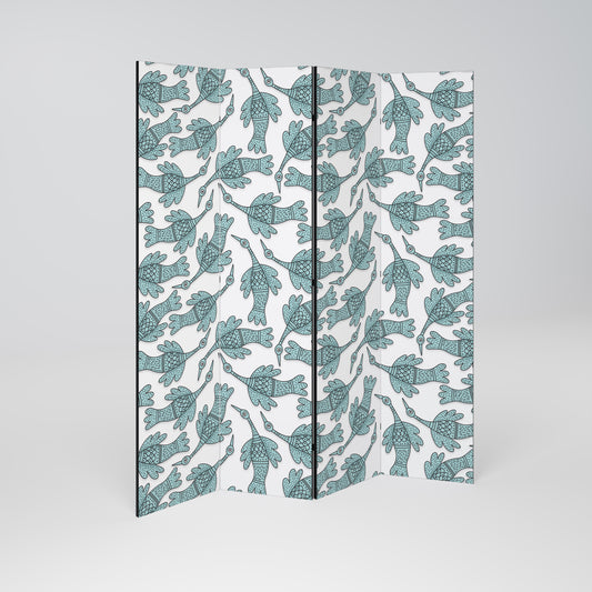 WATERSPOUT SONGIBIRD 4-Panel Room Divider