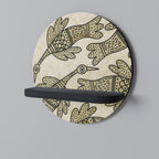 ALMONDINE SONGBIRD Decorative Art Shelf