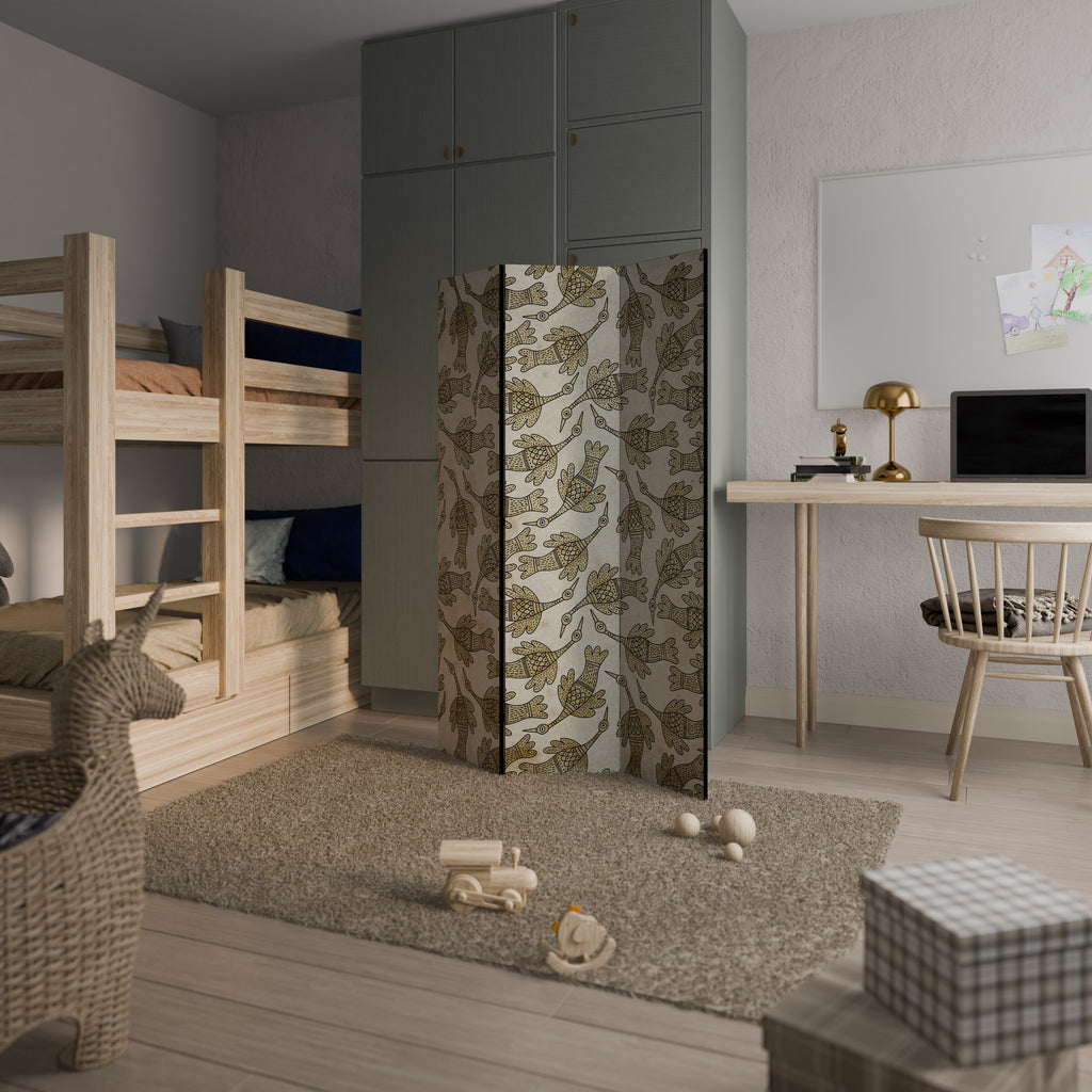 ALMONDINE SONGBIRD Παραβάν με 3 πάνελ