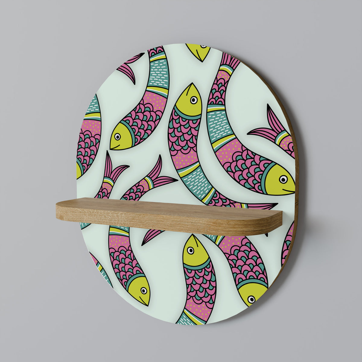 INDIAN FISH Estante Artístico