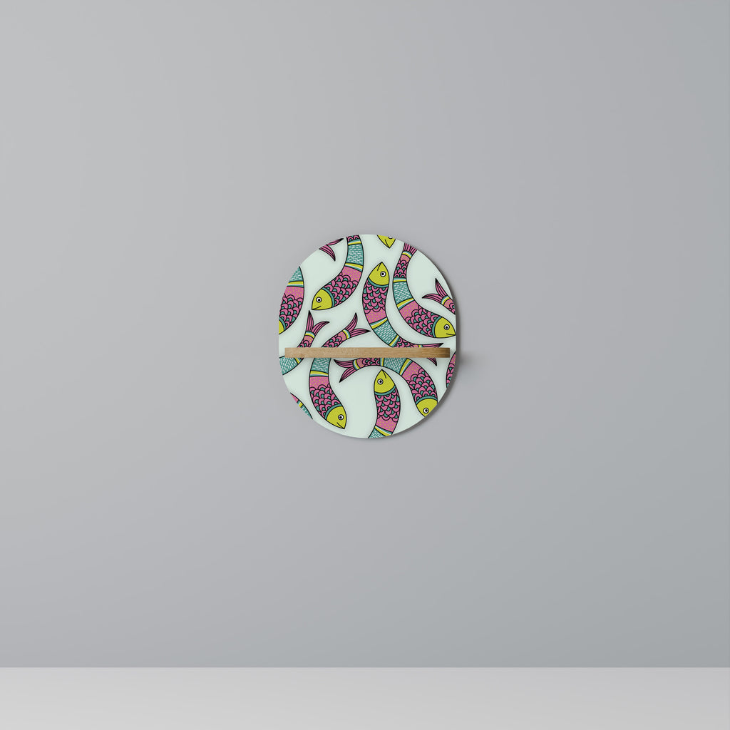 INDIAN FISH Decorative Art Shelf