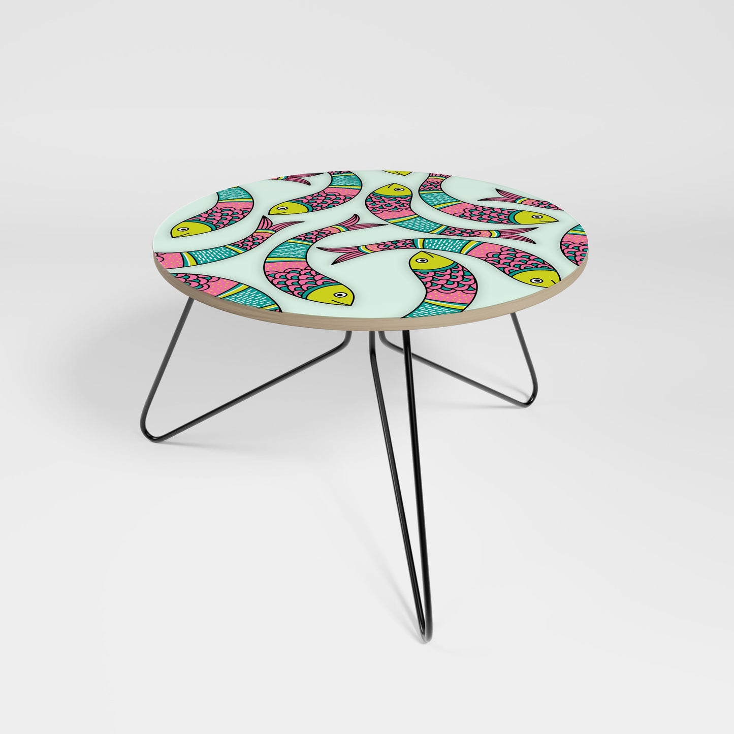 Petite table basse INDIAN FISH