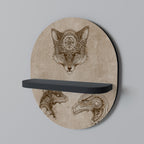 STEAMPUNK TRIO Decorative Art Shelf