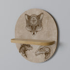 STEAMPUNK TRIO Decorative Art Shelf