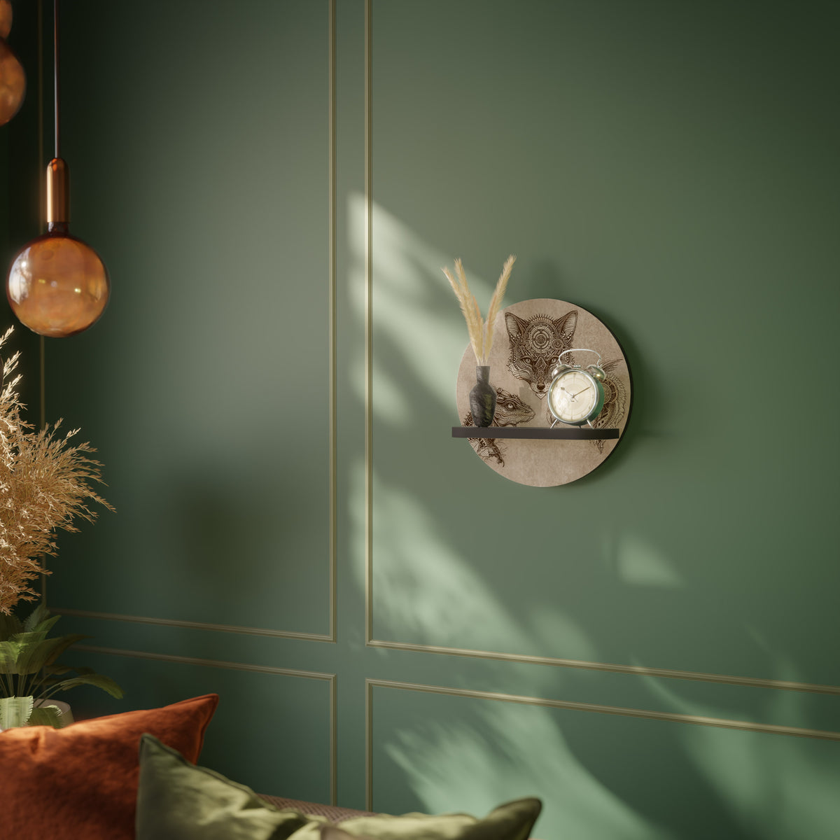 STEAMPUNK TRIO Estante Artístico