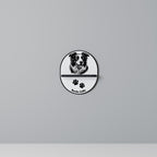 BORDER COLLIE Decorative Art Shelf