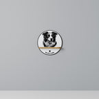 BORDER COLLIE Decorative Art Shelf