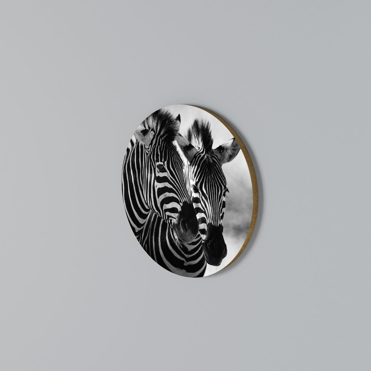 STRIPED SYMPHONY Στρογγυλός πίνακας ζωγραφικής