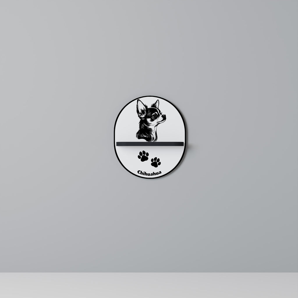 CHIHUAHUA DOG Decorative Art Shelf