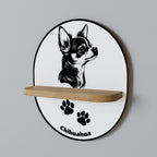 CHIHUAHUA DOG Decorative Art Shelf