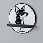 CHIHUAHUA DOG Decorative Art Shelf