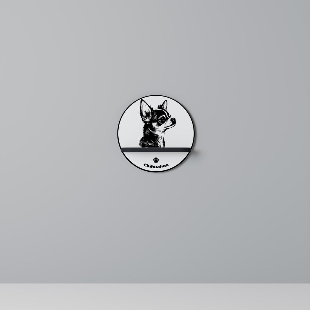 CHIHUAHUA DOG Decorative Art Shelf