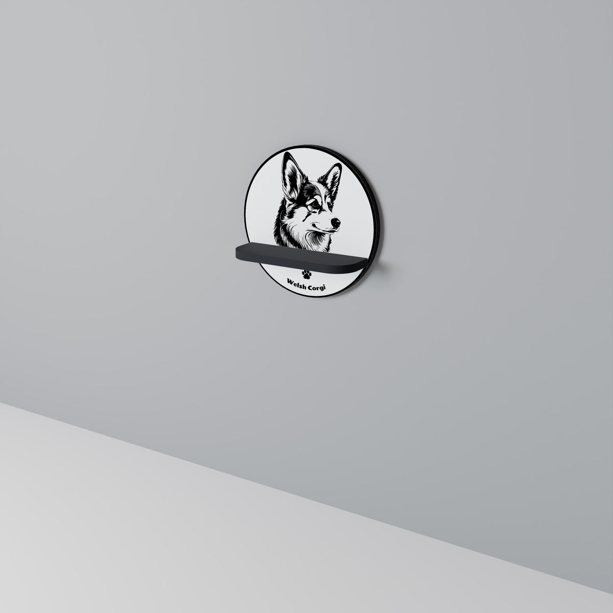 WELSH CORGI PEMBROKE Estante Artístico