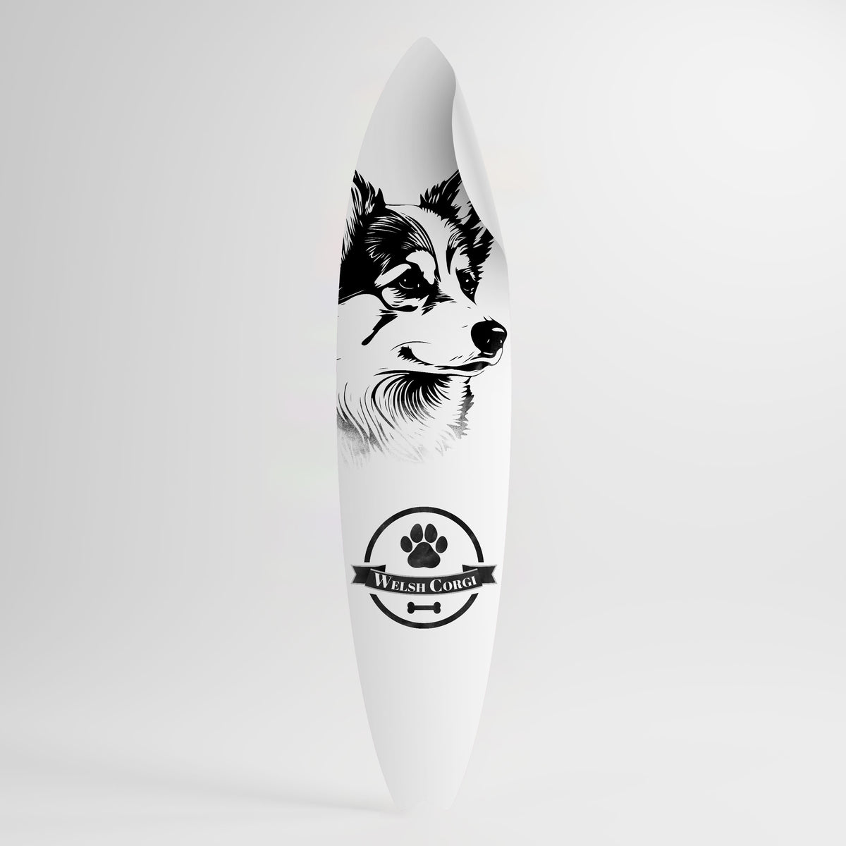 WELSH CORGI PEMBROKE Adesivo tavola da surf