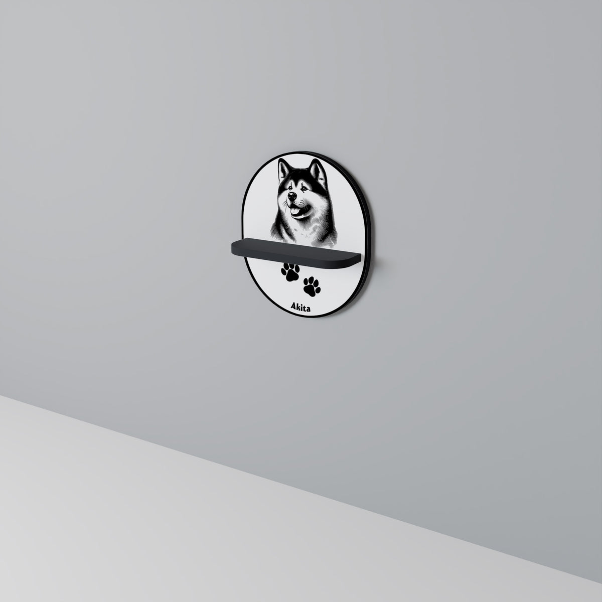 AKITA DOG Estante Artístico