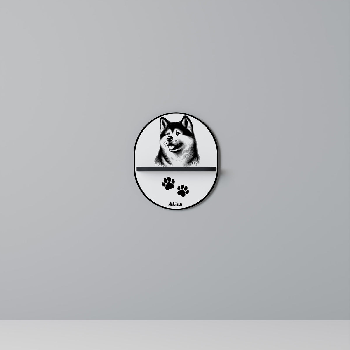 AKITA DOG Estante Artístico