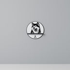 AKITA DOG Decorative Art Shelf