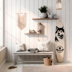 AKITA DOG Panel decorativo de tabla de surf