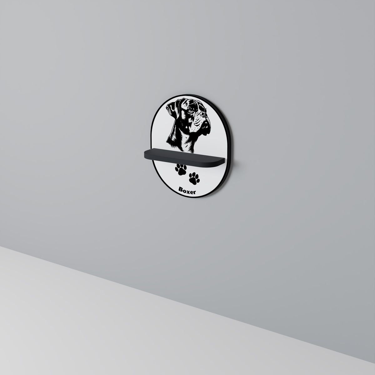 BOXER DOG Estante Artístico