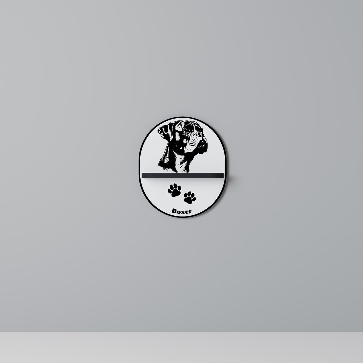 BOXER DOG Estante Artístico