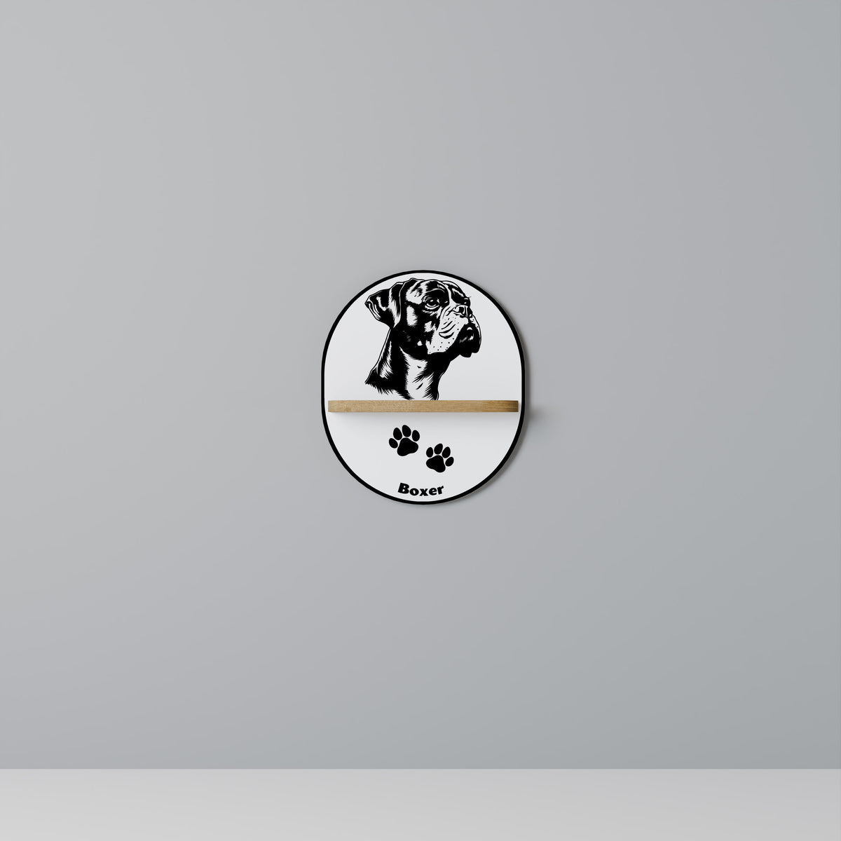 BOXER DOG Estante Artístico