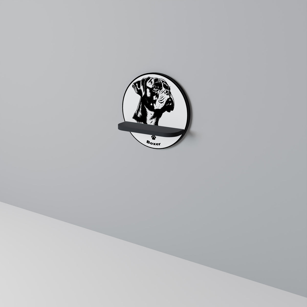 BOXER DOG Estante Artístico