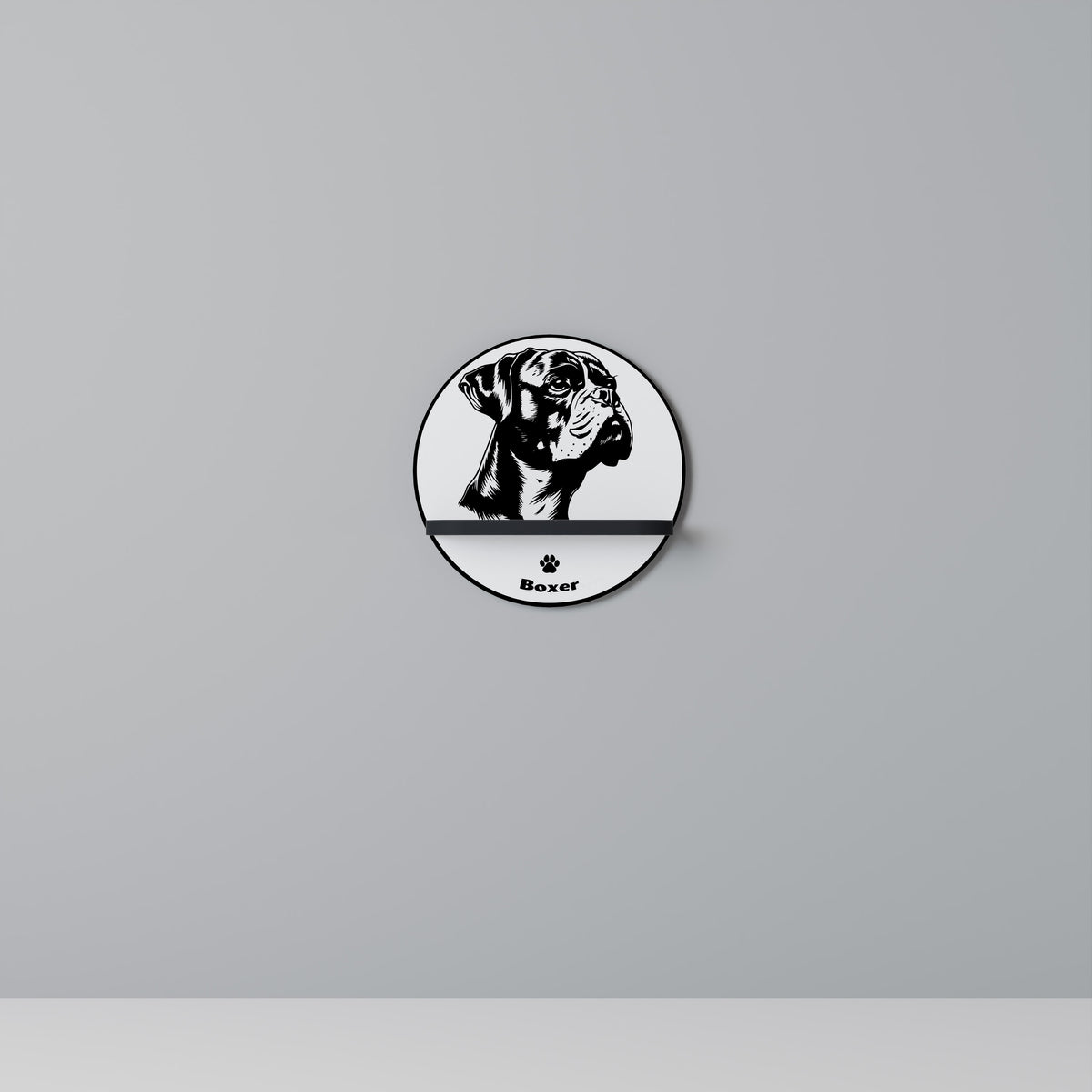 BOXER DOG Estante Artístico