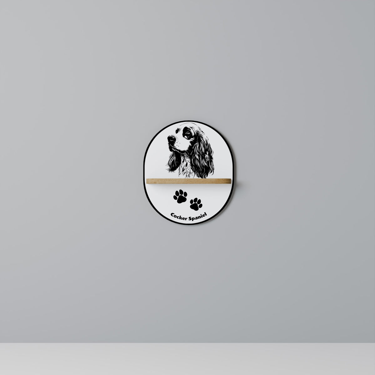 ENGLISH COCKER SPANIEL Designová police