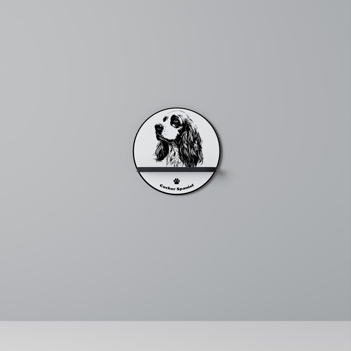 ENGLISH COCKER SPANIEL Designová police