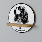ENGLISH COCKER SPANIEL Decorative Art Shelf