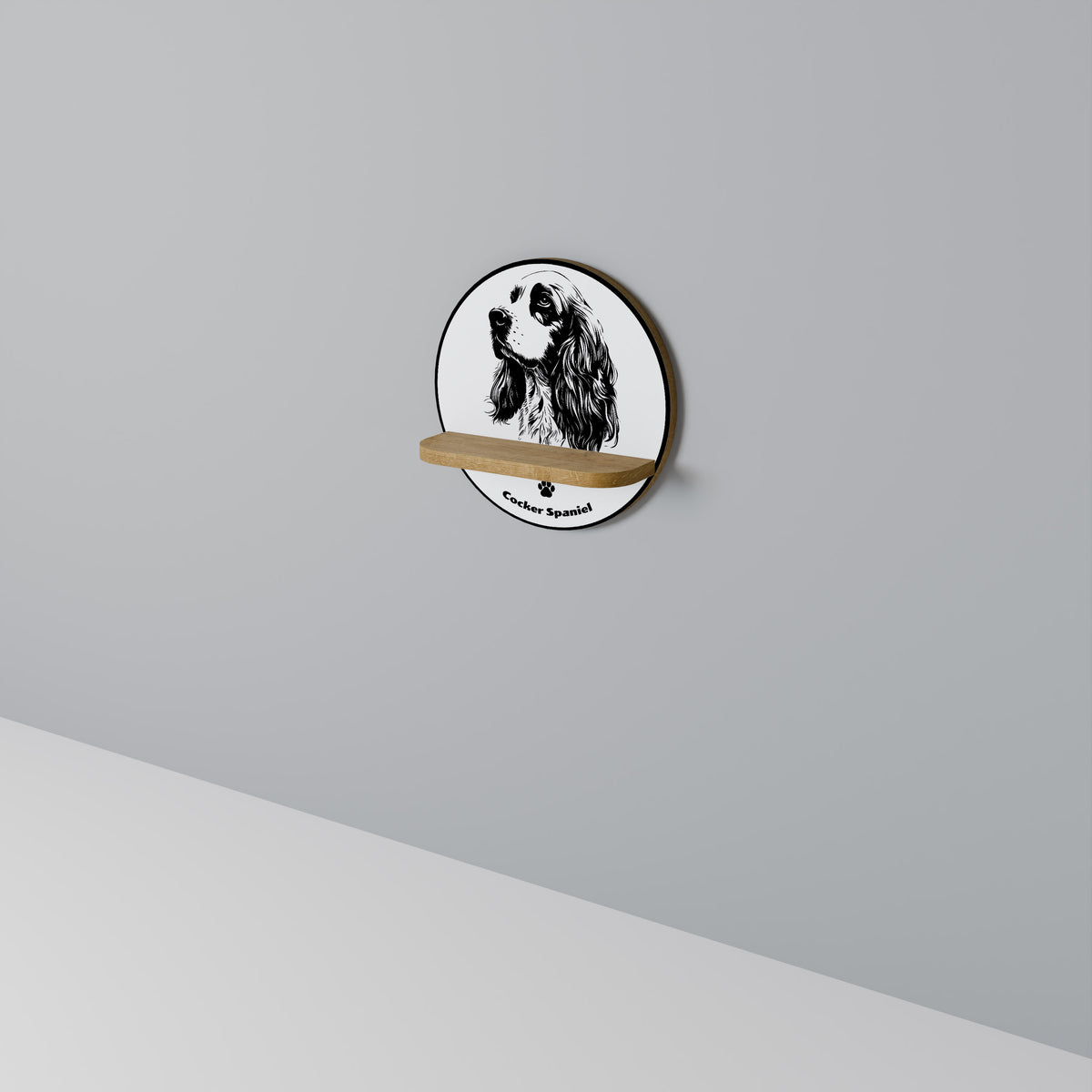 ENGLISH COCKER SPANIEL Designová police