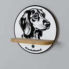 DACHSHUND DOG Decorative Art Shelf