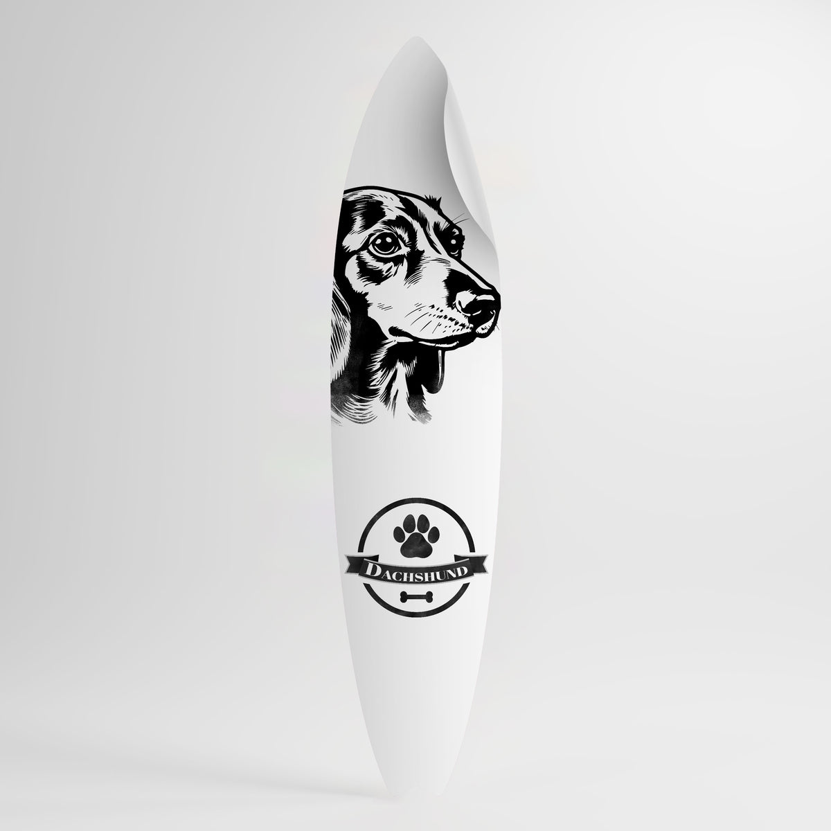DACHSHUND DOG Autocolante Prancha de Surf