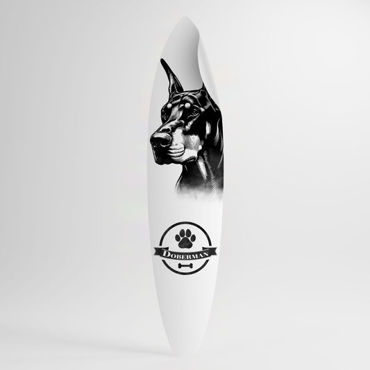 DOBERMAN DOG Adesivo tavola da surf