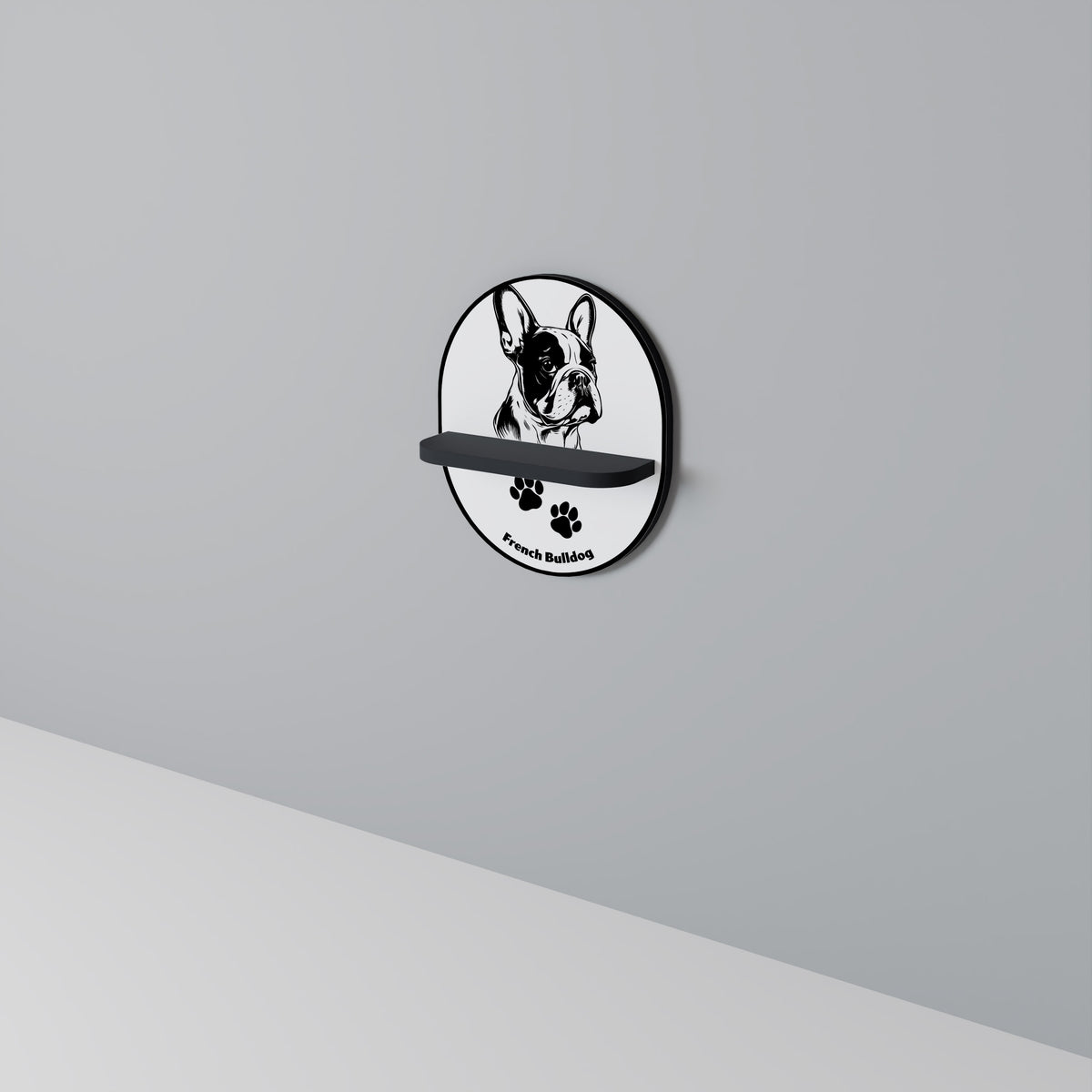 FRENCH BULLDOG Estante Artístico